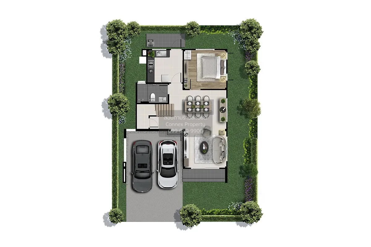 ขายบ้าน  เซนโทร ราชพฤกษ์ 3 บางกร่าง เมืองนนทบุรี นนทบุรี CX-14063 2