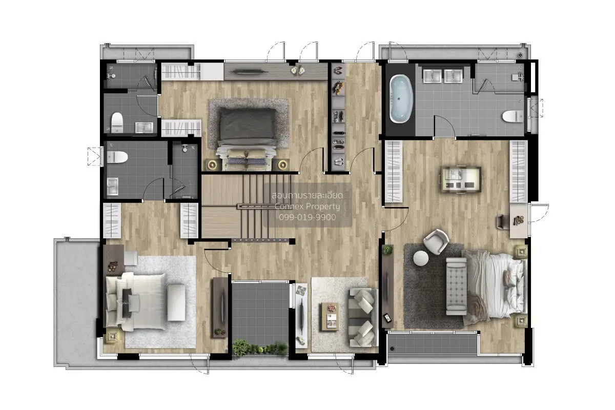 ขายบ้าน  เดอะ ซิตี้ สะพานมหาเจษฎาบดินทร์ฯ MRT-ไทรม้า ไทรม้า เมือง 3