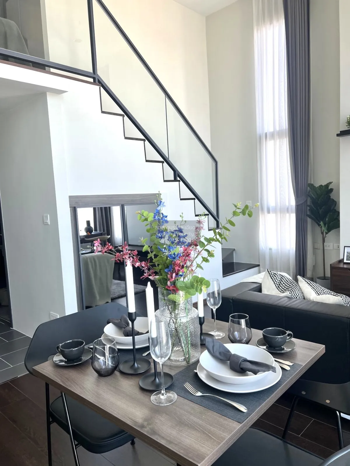 เช่าคอนโด  ซี เอกมัย ดูเพล็กซ์ BTS-เอกมัย คลองตันเหนือ เขต วัฒนา 