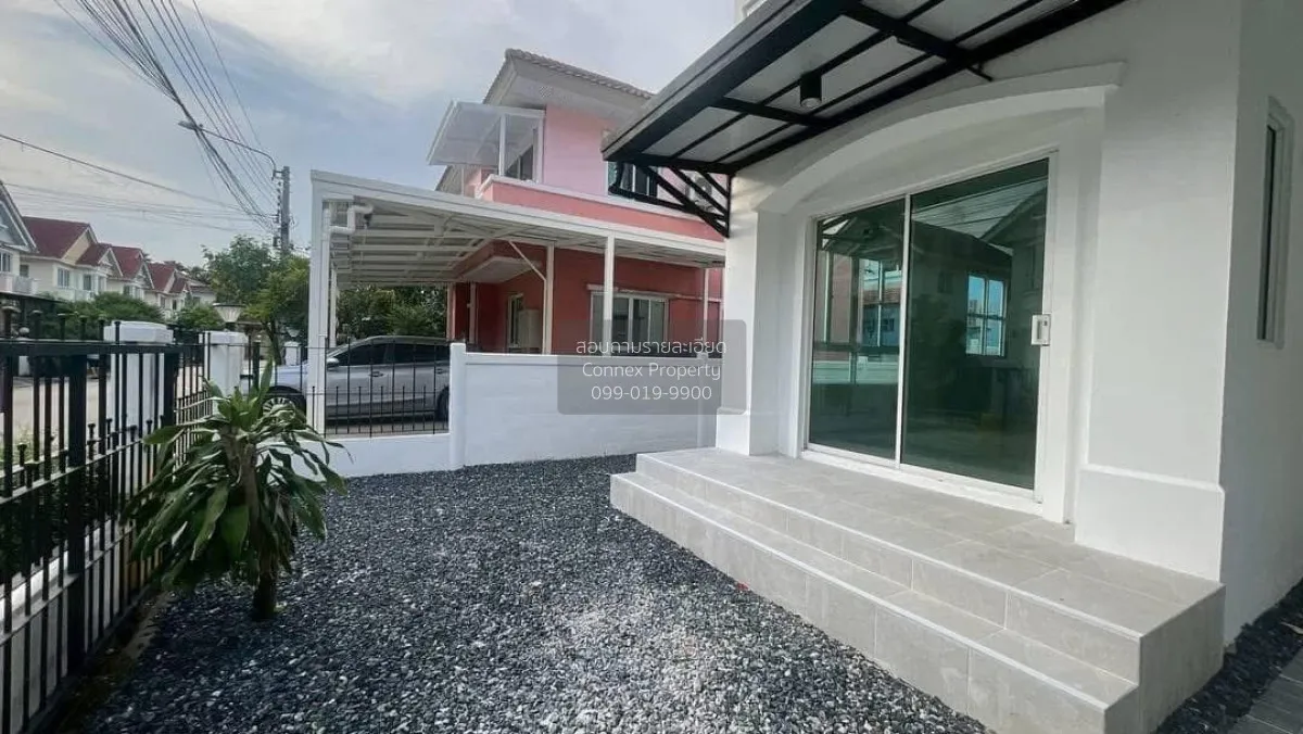 ขายบ้าน  ชวนชื่น พาร์ค อ่อนนุช - วงแหวน รีโนเวทใหม่ ดอกไม้ เขต ปร 3