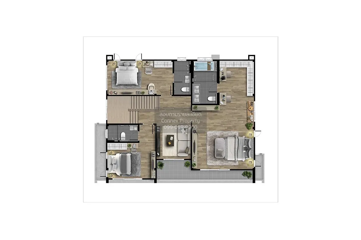 ขายบ้าน  เซนโทร พระราม 2 - พุทธบูชา 2 ท่าข้าม เขต บางขุนเทียน กรุ 3