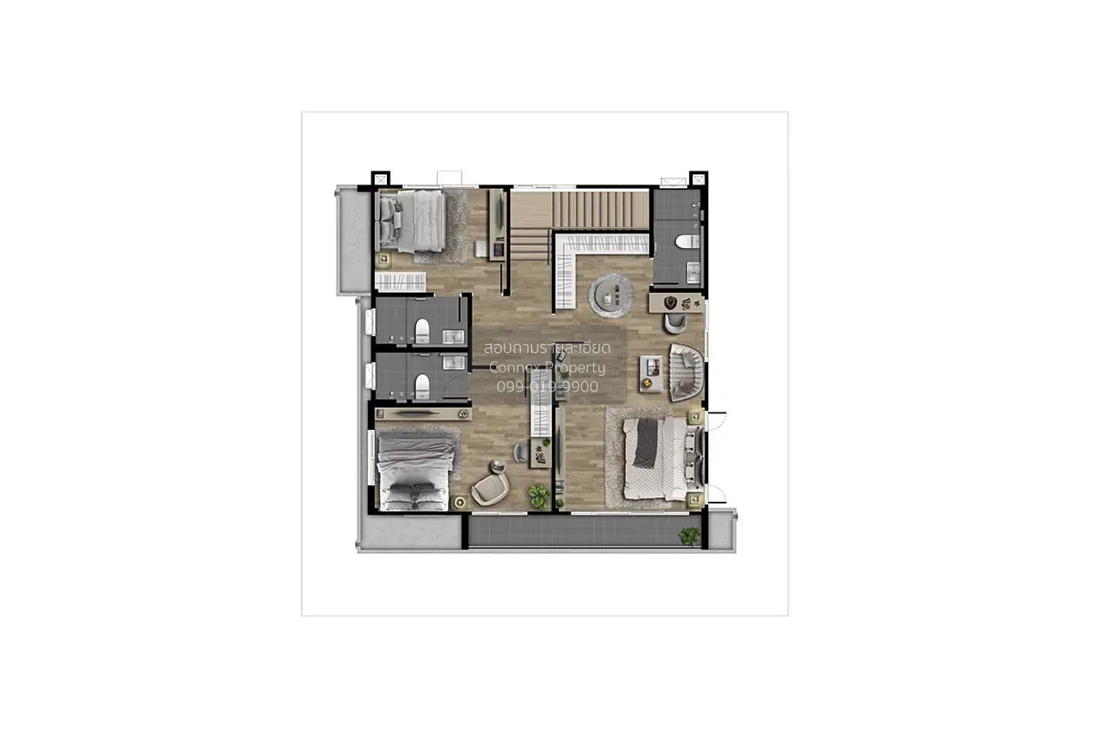 ขายบ้าน  เซนโทร พระราม 2 - พุทธบูชา 2 ท่าข้าม เขต บางขุนเทียน กรุ 3