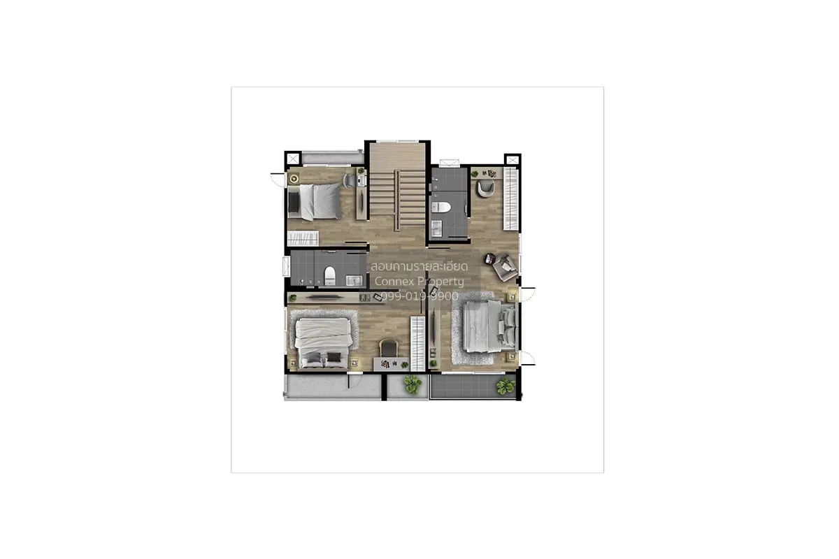 ขายบ้าน  เซนโทร พระราม 2 - พุทธบูชา 2 ท่าข้าม เขต บางขุนเทียน กรุ 3