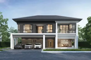 ขายบ้าน  เดอะ ซิตี้ รามอินทรา 3 ออเงิน เขต สายไหม กรุงเทพ CX-141201