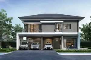 ขายบ้าน  เดอะ ซิตี้ รามอินทรา 3 ออเงิน เขต สายไหม กรุงเทพ CX-141203