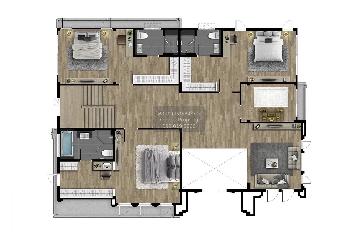 ขายบ้าน  เดอะ ซิตี้ รามอินทรา - วงแหวน 2 สามวาตะวันตก เขต คลองสาม 3