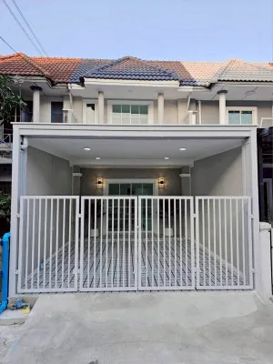 For Sale Townhouse/Townhome  , Baan Buathong 4 Baan Kluay-Sai Noi , wide frontage , newly renovated , Phimonrat , Bang Bua Thong , Nonthaburi , CX-141290