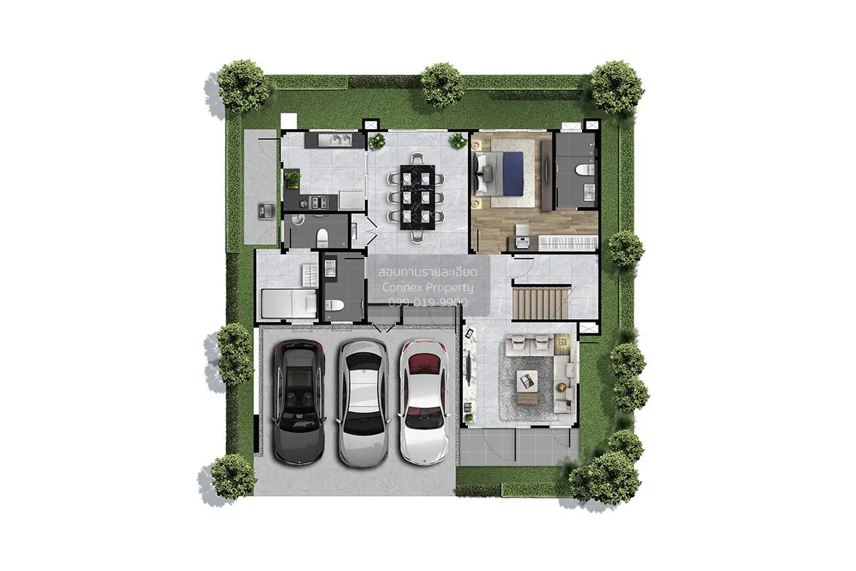 ขายบ้าน  เดอะ ซิตี้ วัชรพล ออเงิน เขต สายไหม กรุงเทพ CX-141336 2