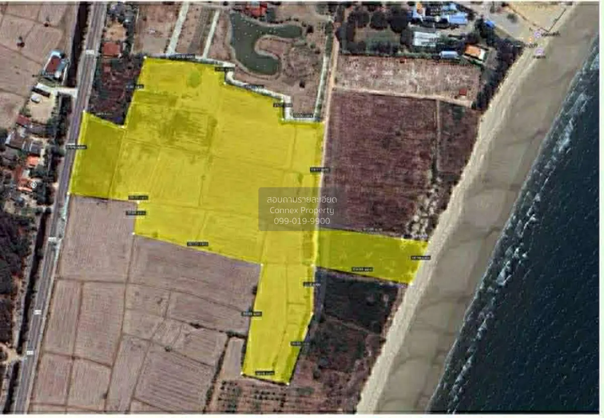 ขายที่ดินสวยริมทะเล 42-2-78 ไร่  หาดเพชร อ.ท่ายาง เพชรบุรี CX-141 1