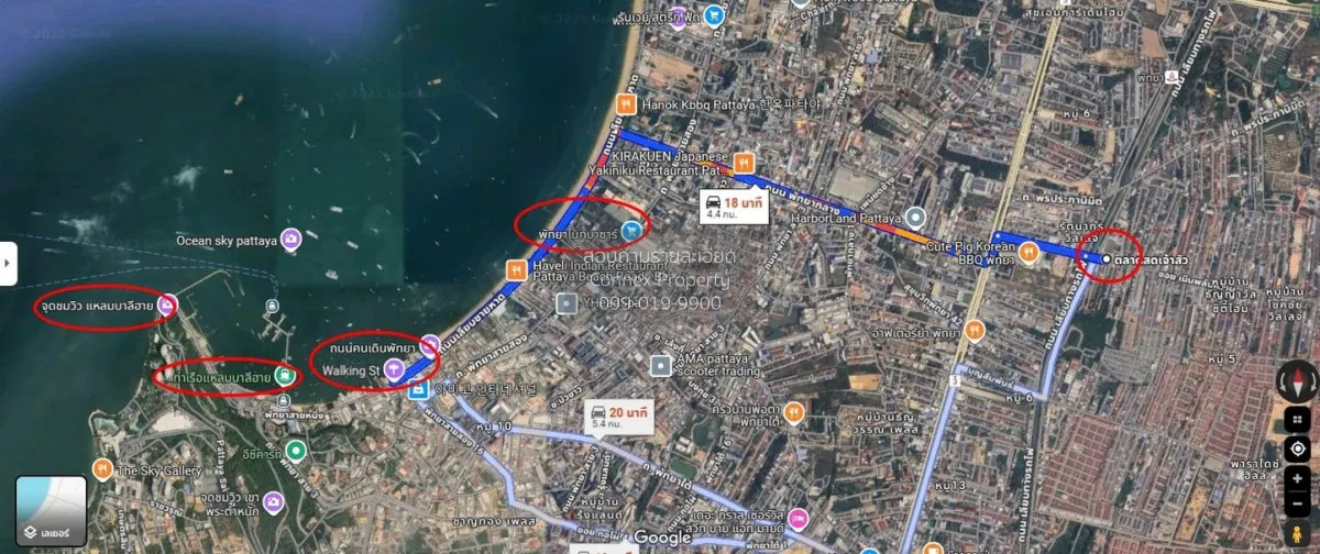 ขายบ้านเดี่ยว 2 ชั้นใจกลางพัทยา เมืองพัทยา อำเภอบางละมุง ชลบุรี  