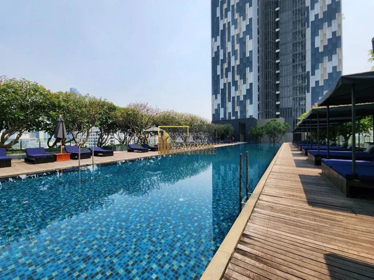 เช่าคอนโด  เดอะ เม็ท สาทร ชั้นสูง วิวแม่น้ำ BTS-ช่องนนทรี ทุ่งมหา