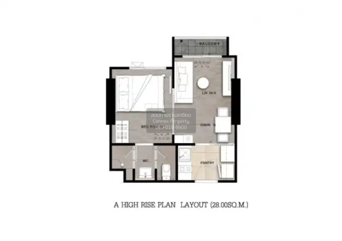 For Rent Condo , Niche MONO Ramkhamhaeng , Hua Mak , Bang Kapi , 