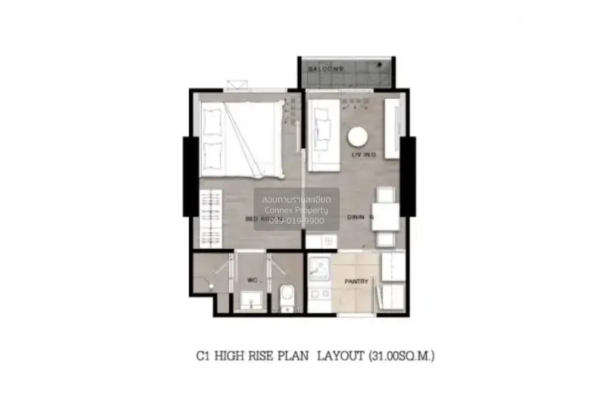 For Rent Condo , Niche MONO Ramkhamhaeng , Hua Mak , Bang Kapi , 