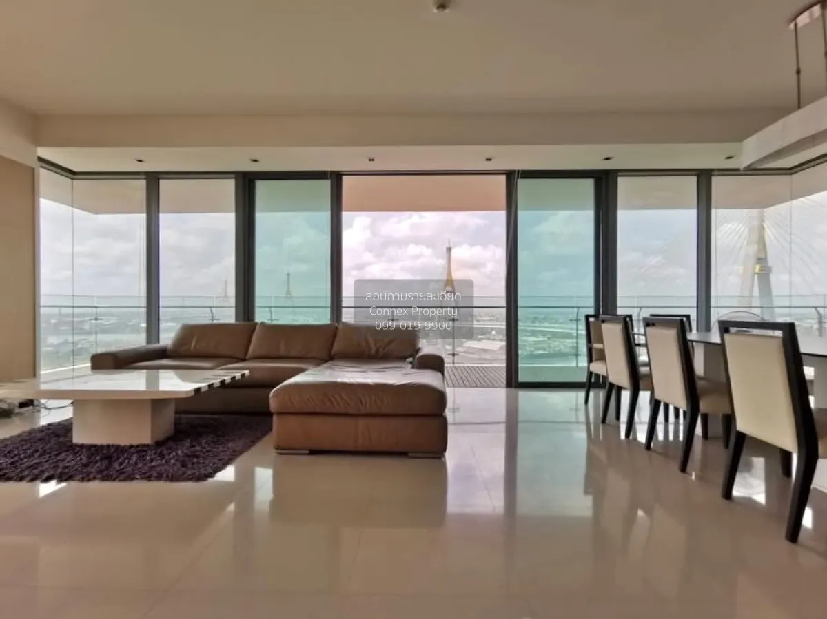 เช่าคอนโด  เดอะพาโน วิวสวย ชั้นสูง ห้องมุม วิวแม่น้ำ บางโพงพาง เข 4