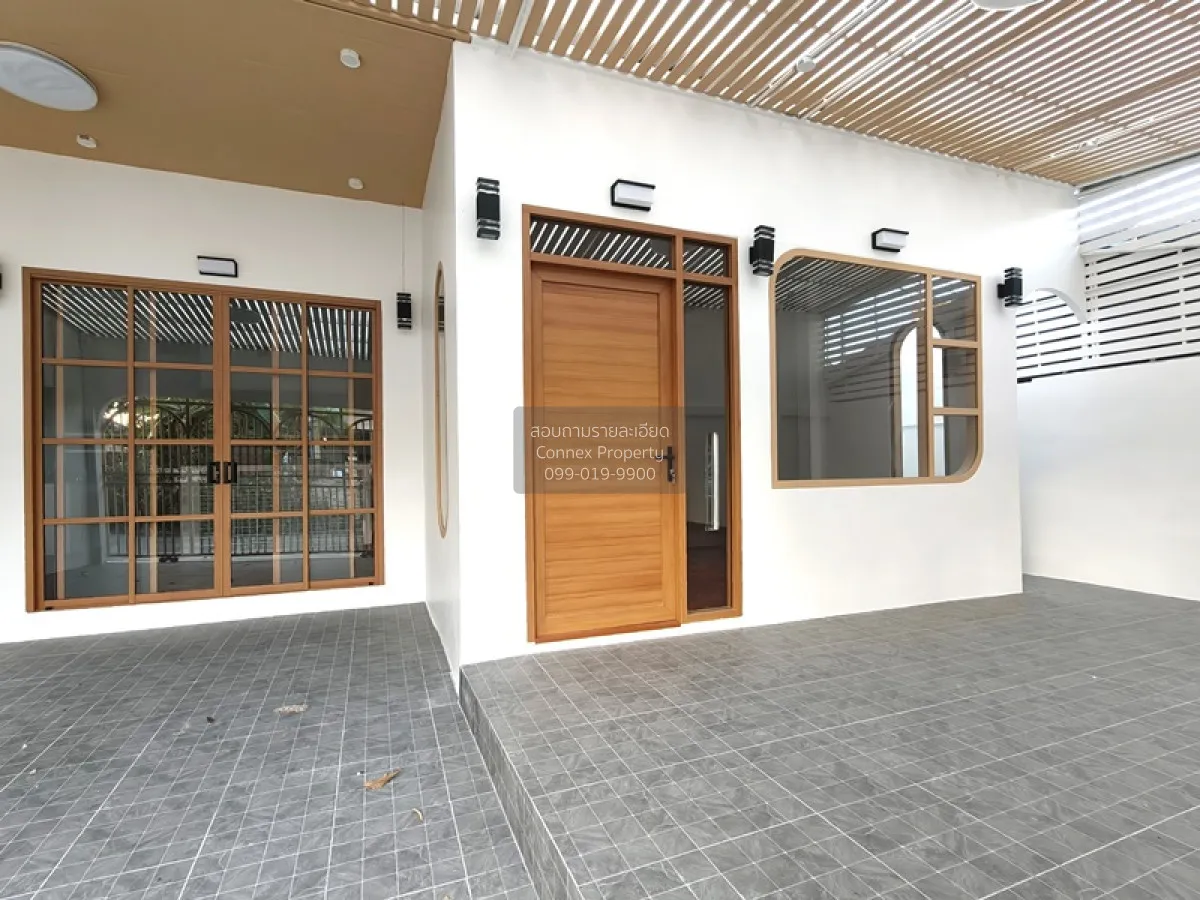 บ้านแฝด บ้านรีโนเวท นวมินทร์ 109 แยก 3 ชั้นเดียว เลียบด่วนรามอินท