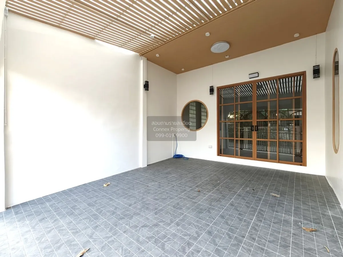 บ้านแฝด บ้านรีโนเวท นวมินทร์ 109 แยก 3 ชั้นเดียว เลียบด่วนรามอินท