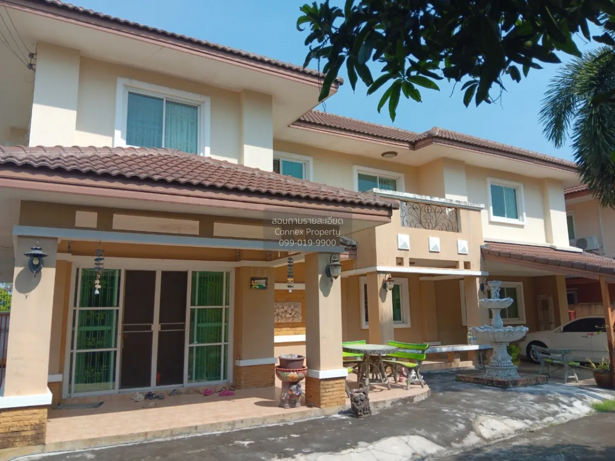 For Sale House , Paradise Ville Sala Thammasop , wide frontage ,  2