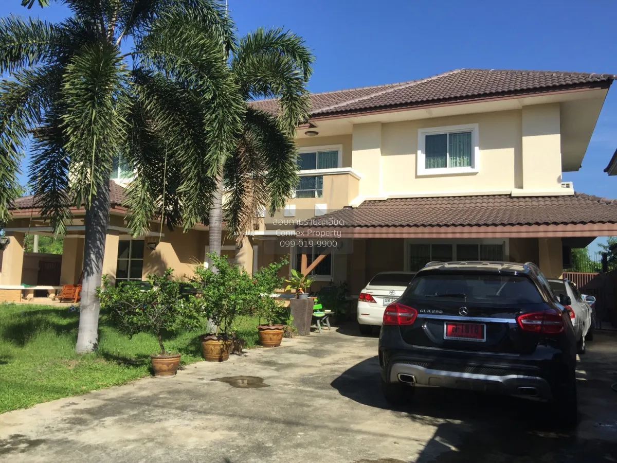 For Sale House , Paradise Ville Sala Thammasop , wide frontage ,  3