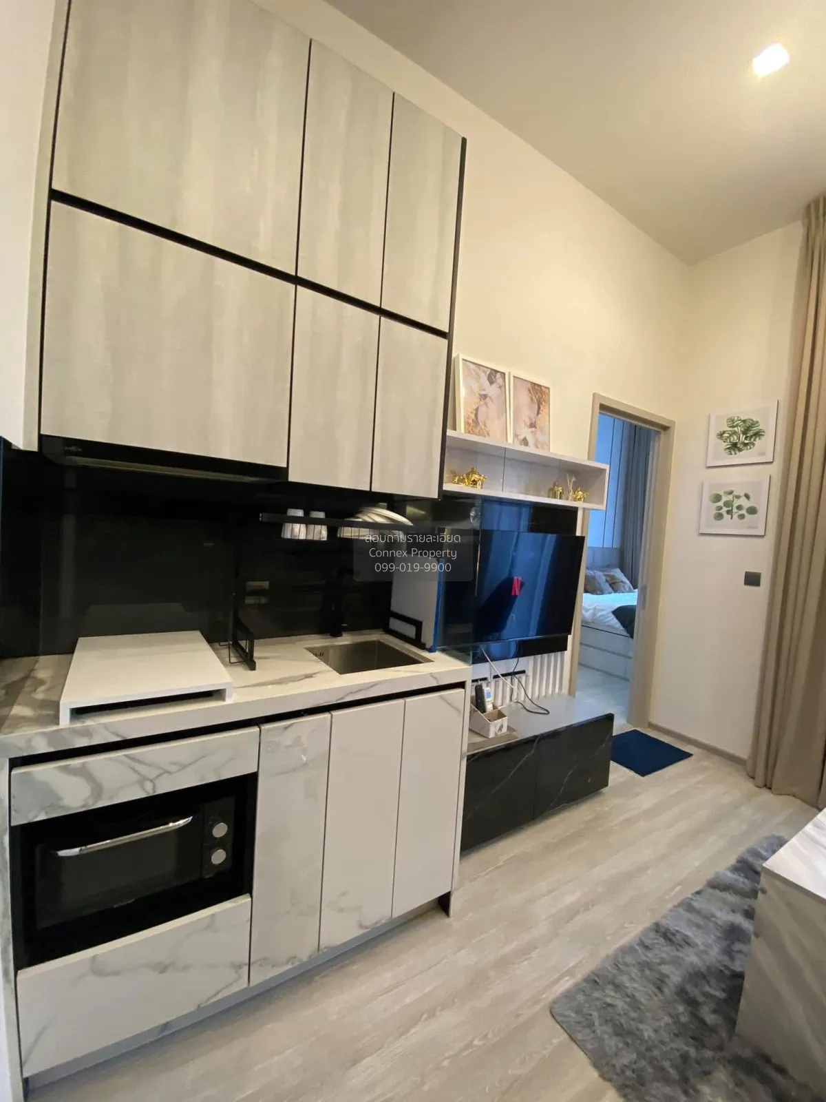 For Rent Condo , The line sukhumvit 101 , newly renovated , BTS-P 3