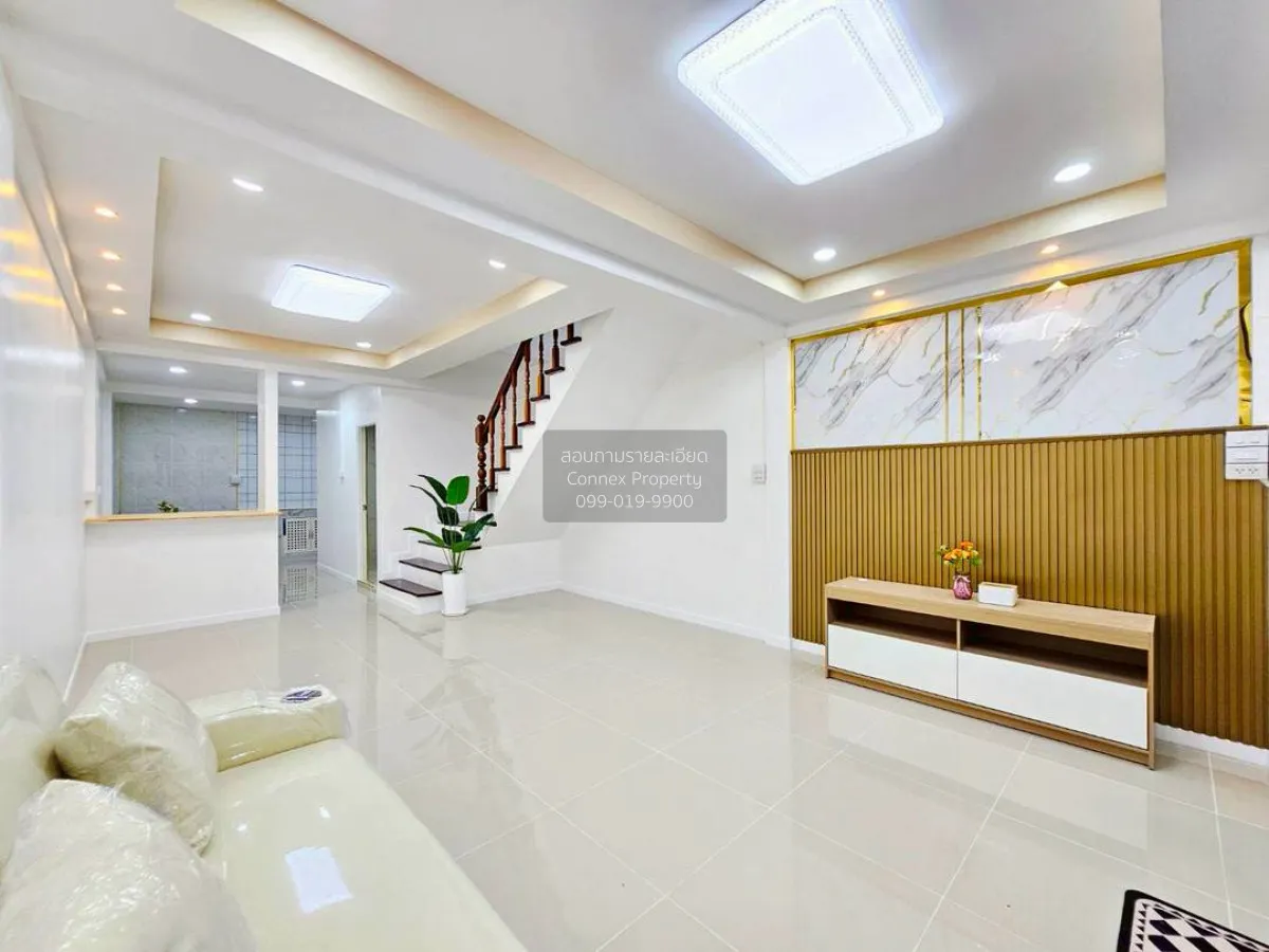 ขายทาวน์เฮ้าส์/ทาวน์โฮม  บ้านพระปิ่น 3 รีโนเวทใหม่ MRT-ตลาดบางใหญ