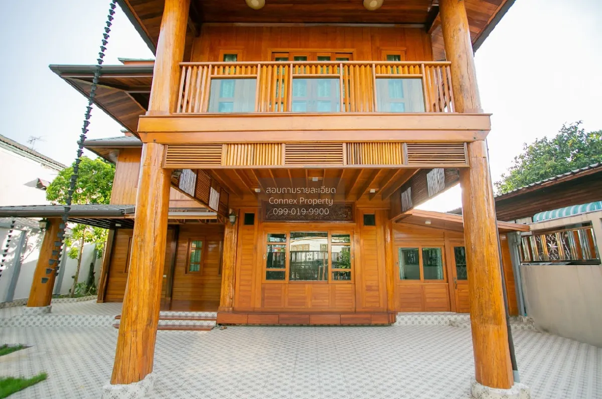 For Sale Teak house  , newly renovated , Sam Saen Nok , Huai Khwa 4