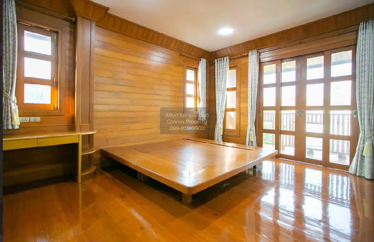 For Sale Teak house  , newly renovated , Sam Saen Nok , Huai Khwa