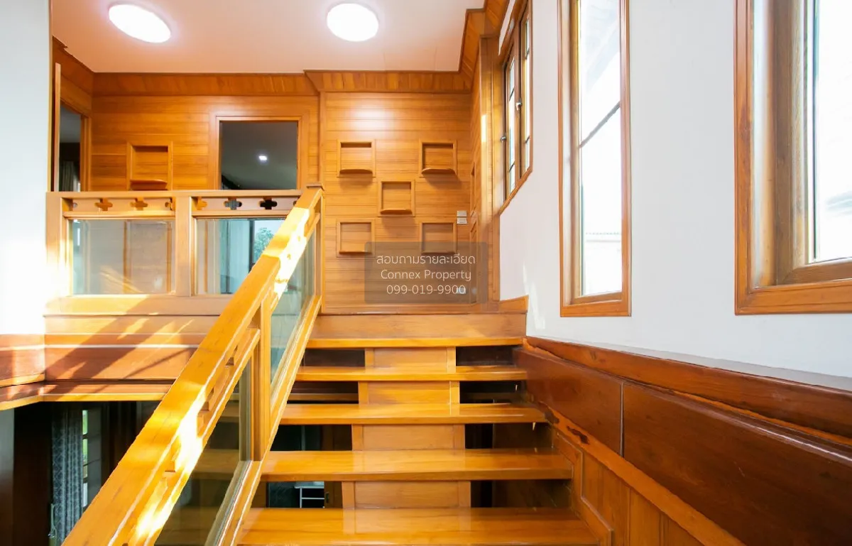 For Sale Teak house  , newly renovated , Sam Saen Nok , Huai Khwa