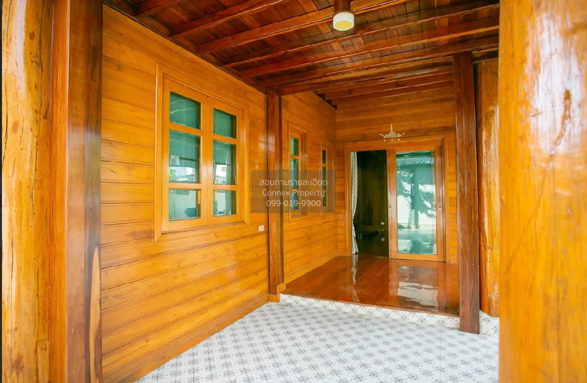 For Sale Teak house  , newly renovated , Sam Saen Nok , Huai Khwa