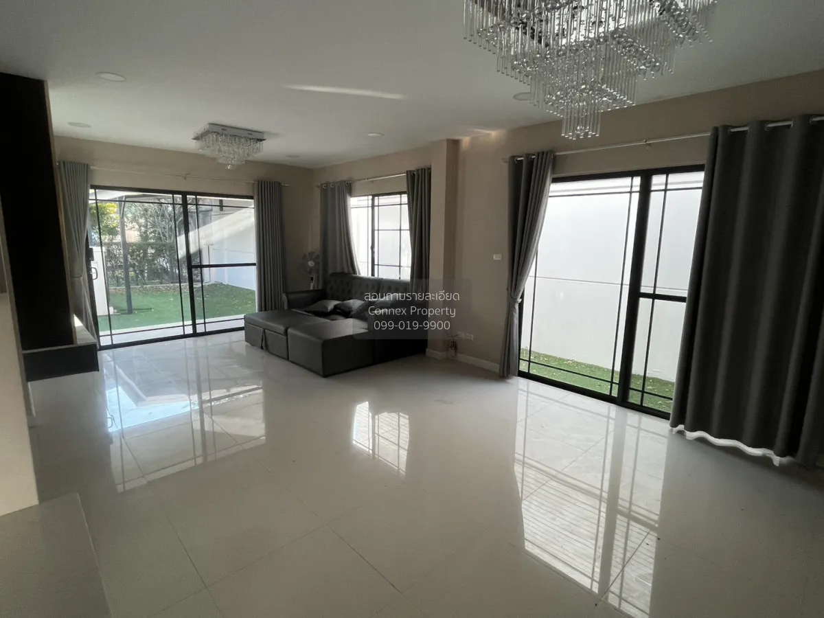 ขายบ้าน  มัณฑนา เลค วัชรพล ห้องมุม หน้ากว้าง รีโนเวทใหม่ ออเงิน เ 2