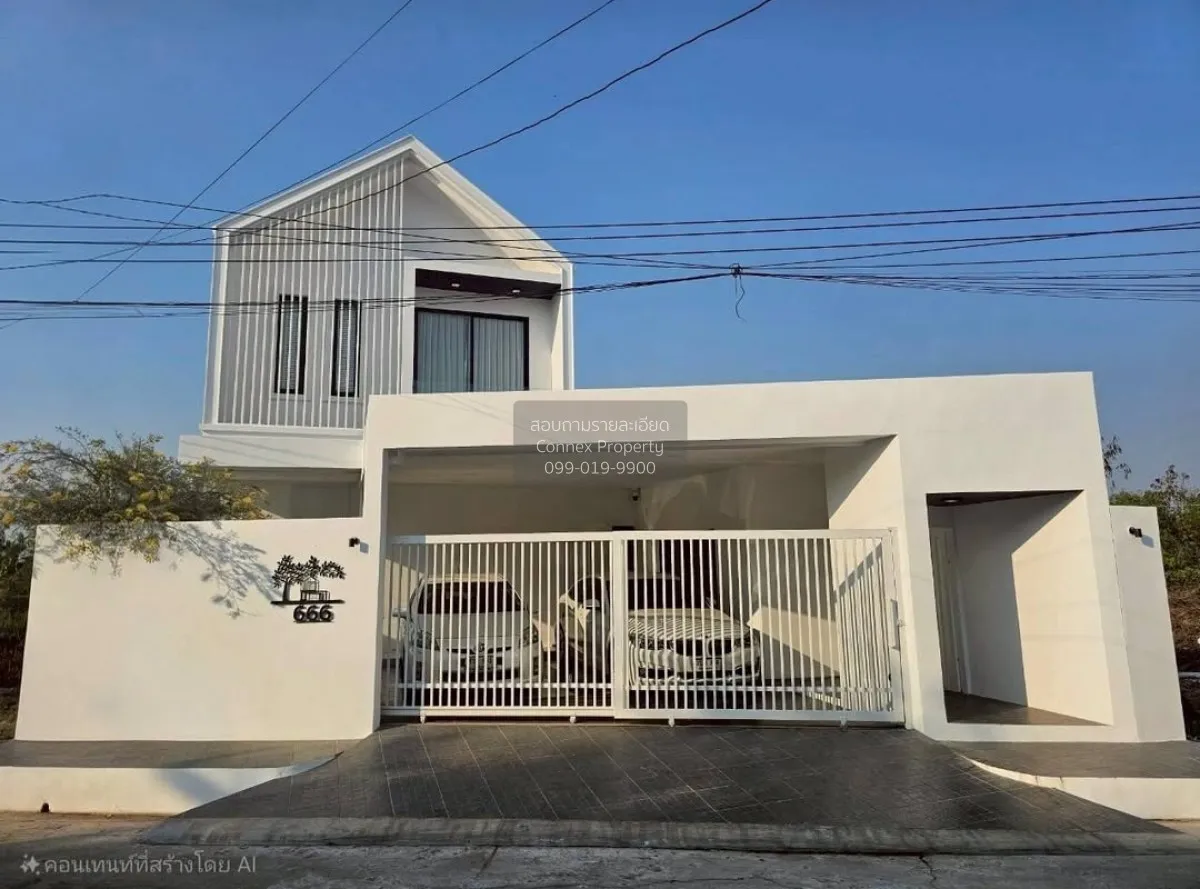 For Sale House , Nakarin Garden Village Romklao 19/1 , wide front 3