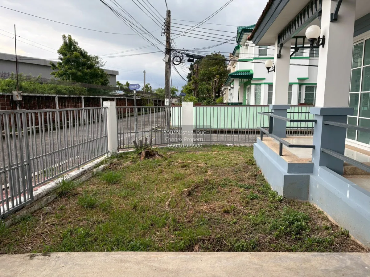 For Rent House , Chaiyaphruek Thepharak , corner unit , Bang Pla  3