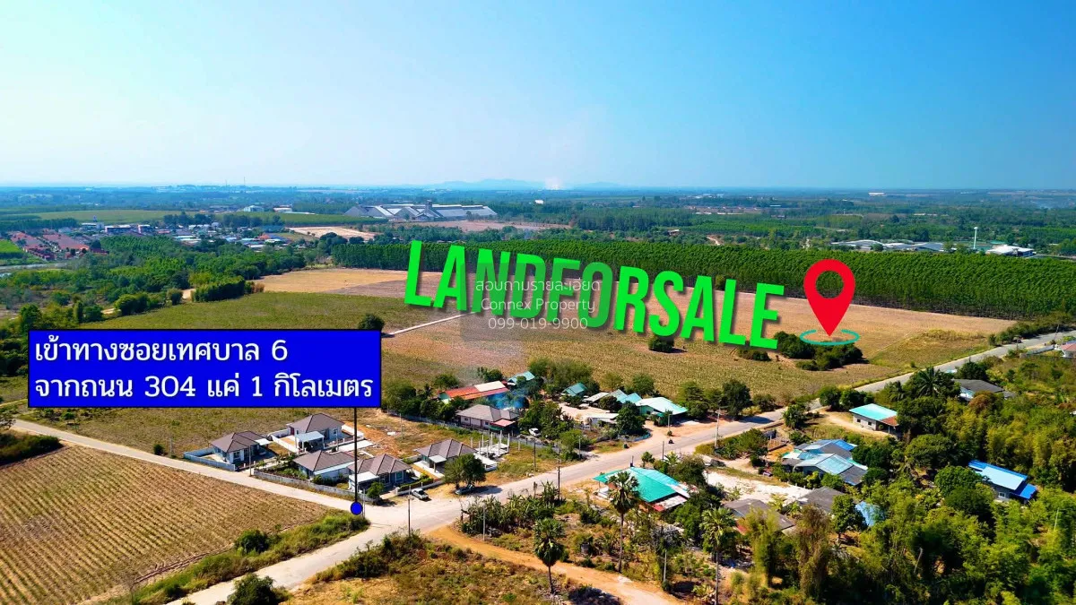 ขายที่ดิน 43 ไร่ 1 งาน 32 ตร.วา อ.พนมสารคาม จ.ฉะเชิงเทรา  CX-1433 4