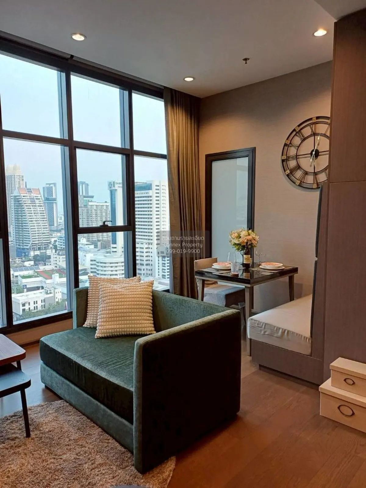 FOR RENT condo , The Diplomat Sathorn , BTS-Surasak , Silom , Ban 3