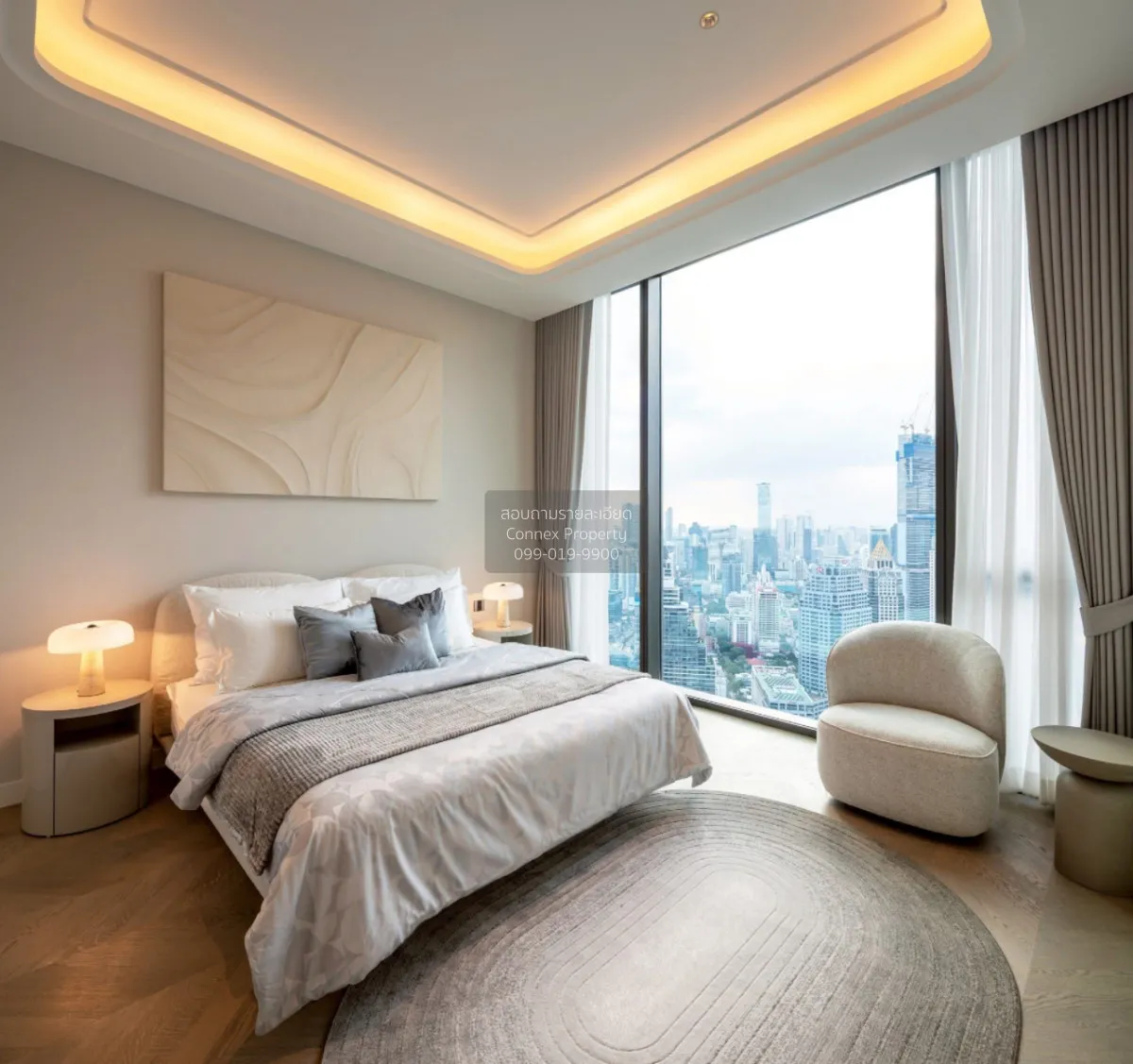 เช่าคอนโด  วัน เอทตี้ไนน์ ไวร์เลส เพนท์เฮ้าส์ ชั้นสูง รีโนเวทใหม่