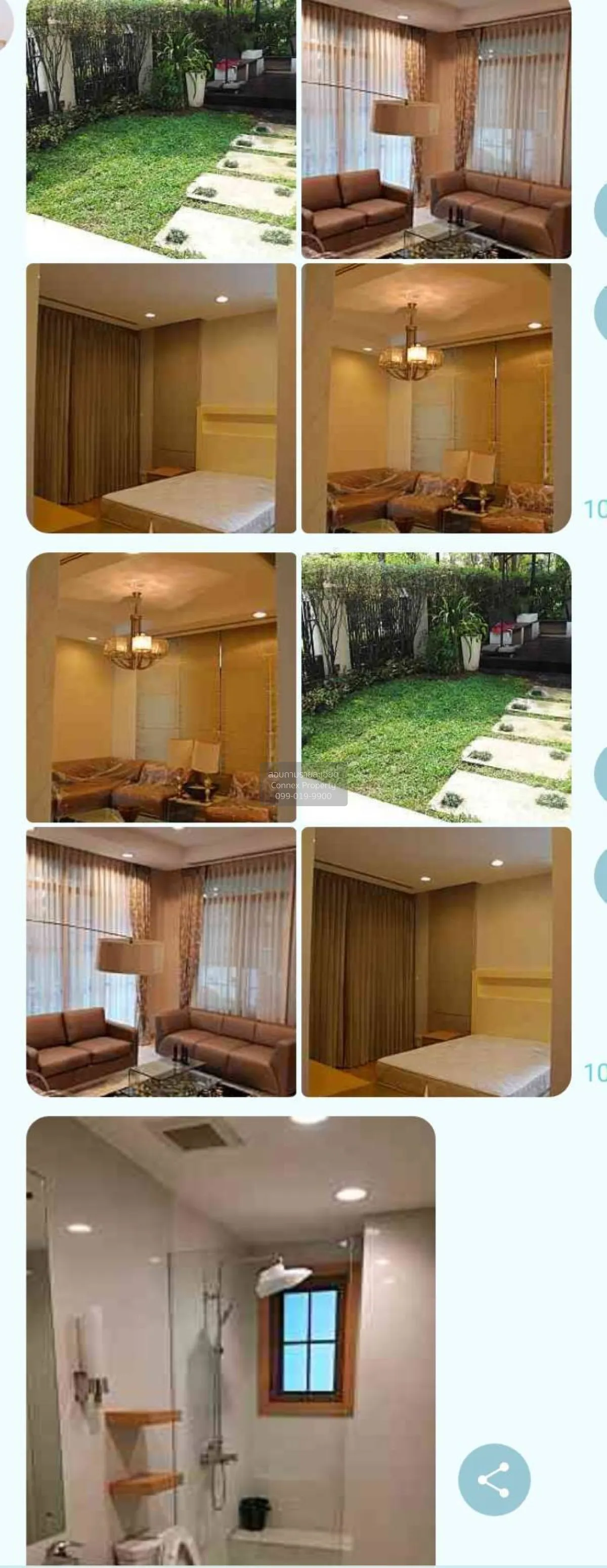 เช่าบ้าน  นาราสิริ พัฒนาการ-ศรีนครินทร์ ห้องมุม หน้ากว้าง รีโนเวท 3