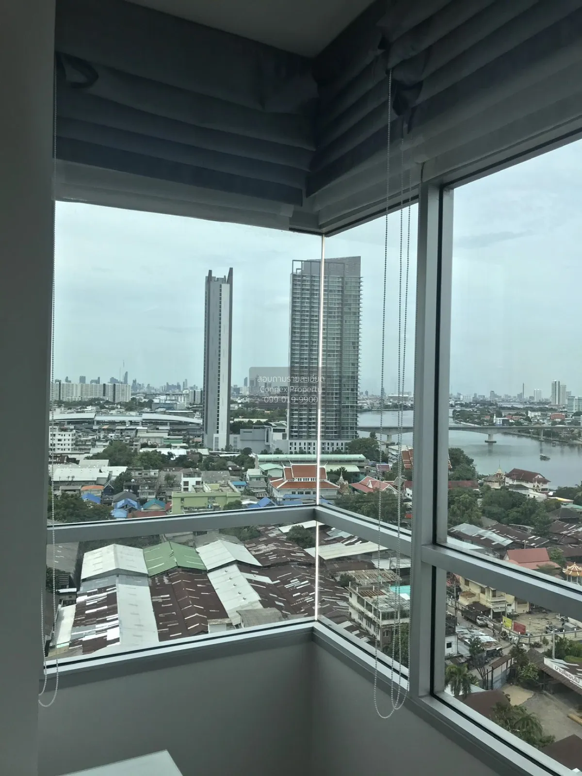 For Rent Condo , Chapter One Shine Bangpo , corner unit , river v