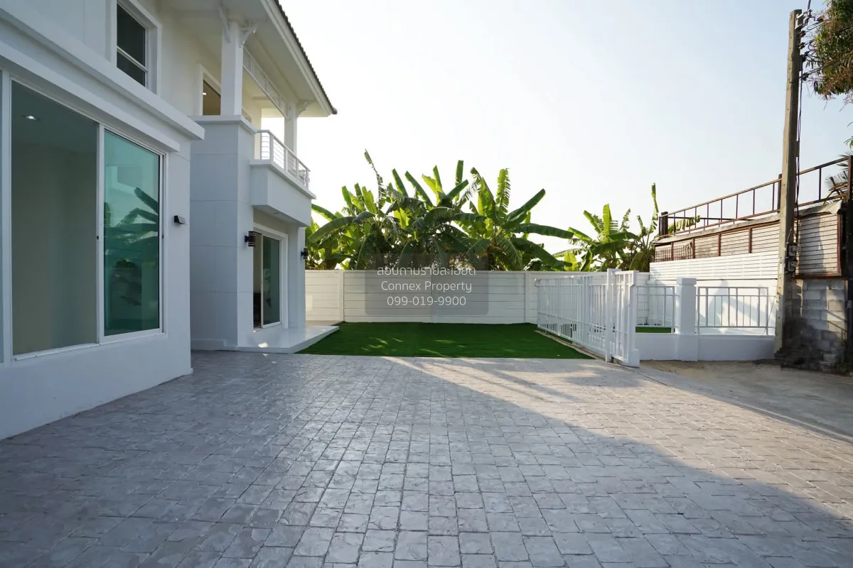 For Sale House , Pruksa Village 5 Wongwaen - Rattanathibet , corn 3