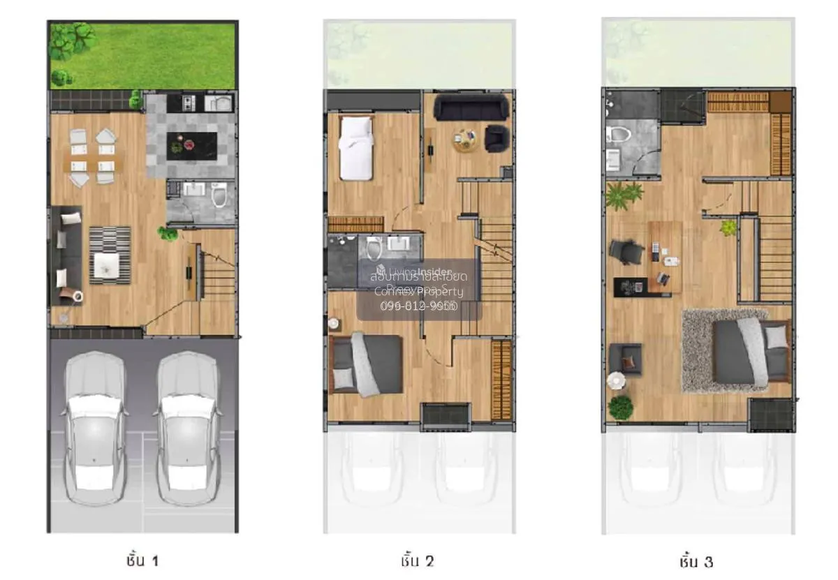 เช่าทาวน์เฮ้าส์/ทาวน์โฮม  สัมมากร อเวนิว สุวรรณภูมิ หน้ากว้าง คลอ