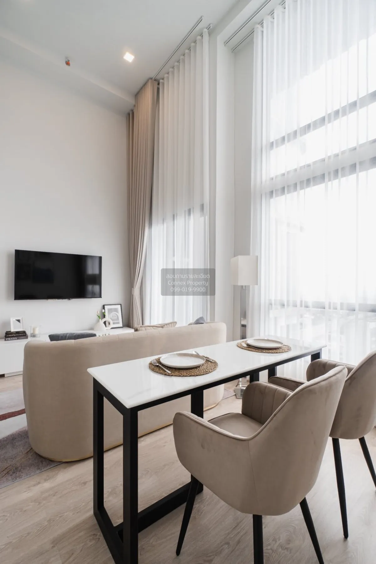 เช่าคอนโด  เดอะ ทรี พัฒนาการ - เอกมัย ARL-รามคำแหง สวนหลวง เขต สว 4