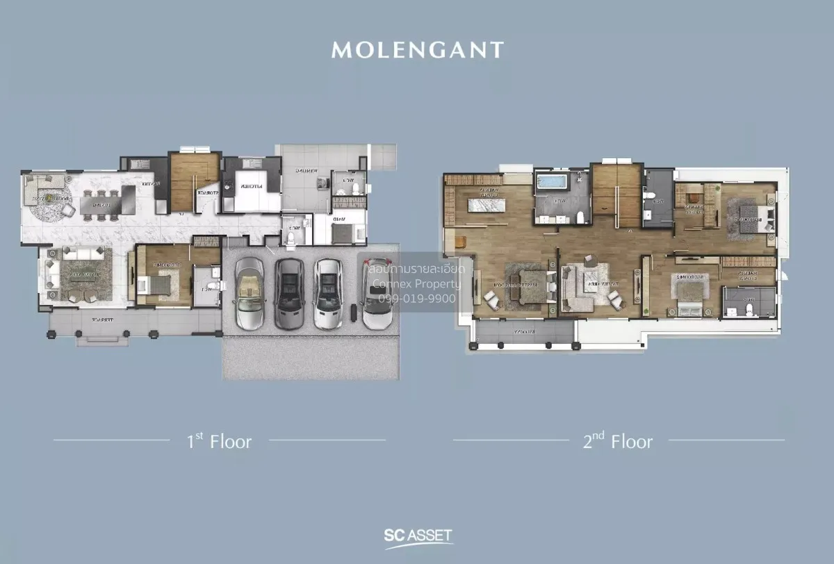 ขายบ้าน  บางกอกบูเลอวาร์ด ซิกเนเจอร์ เพชรเกษม - ปิ่นเกล้า ห้องมุม