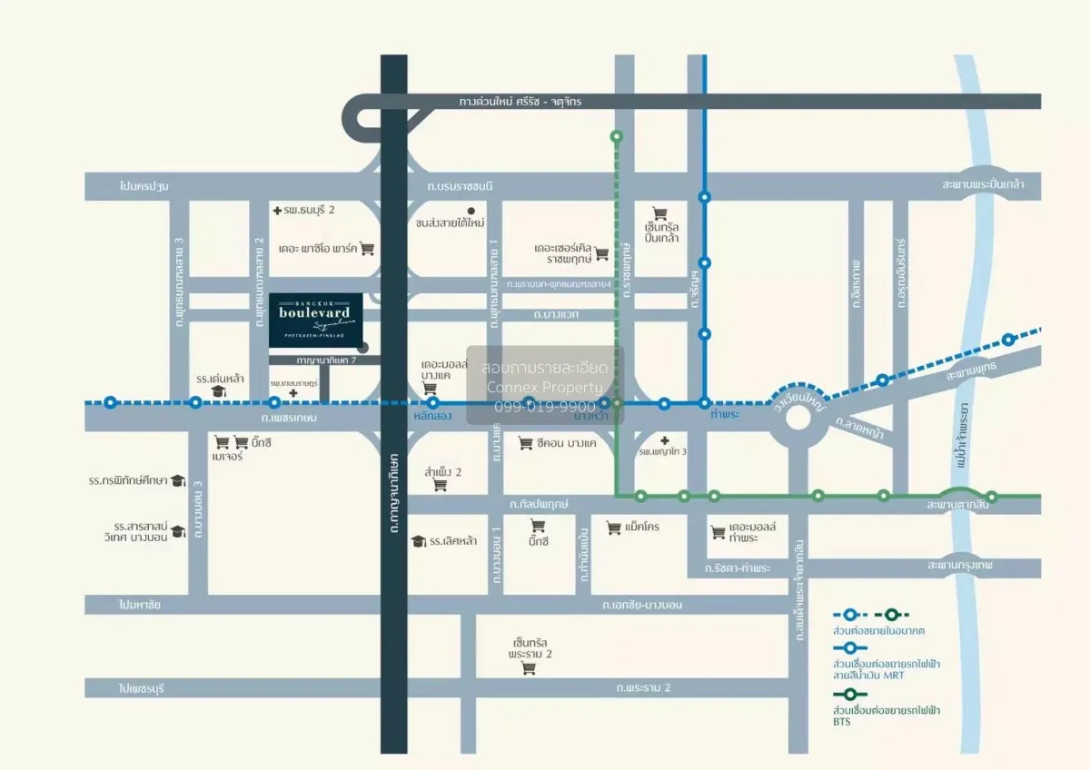 For Sale House , Bangkok Boulevard Signature Phetkasem - Pinklao 