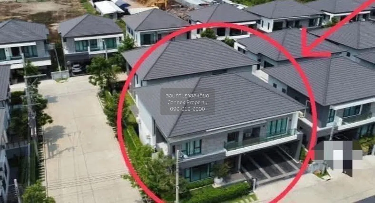 For Sale House , The City Bangna - KM.7 , corner unit , Bang Kaeo 1