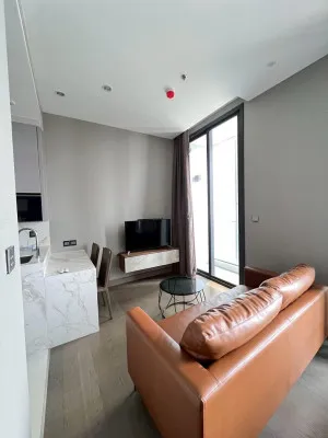 For Sale Condo , The Esse at Singha Complex , high floor , MRT-Phetchaburi , Bang Kapi , Huai Khwang , Bangkok , CX-144425