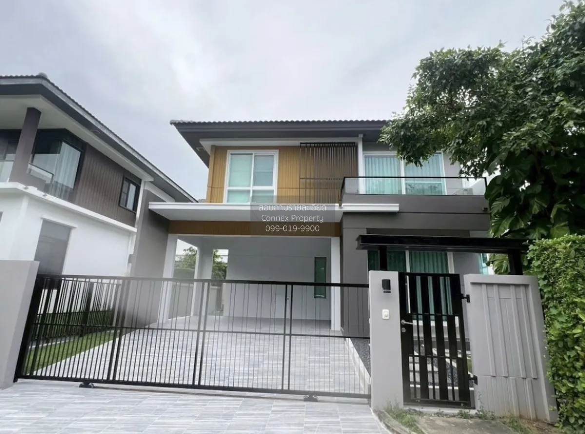 For Rent House , Manthana Onnut - Wongwan 2 , wide frontage , new 1