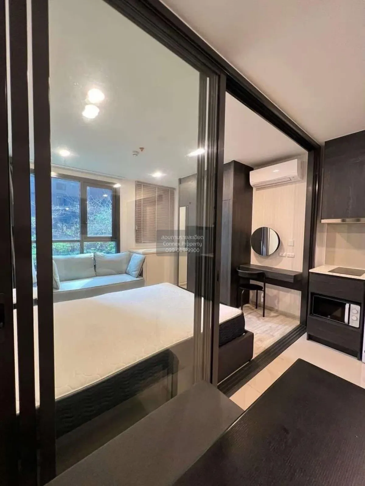 For Rent Condo , XT Huaikhwang , nice view , corner unit , MRT-Hu 3