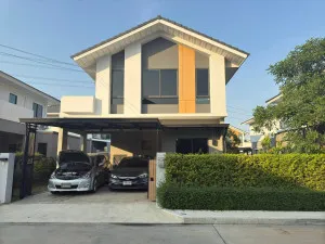 For Sale House , Perfect Park Krungthep Kreetha - Ramkhamhaeng , wide frontage , Khlong Song Ton Noon , Lat Krabang , Bangkok , CX-145056