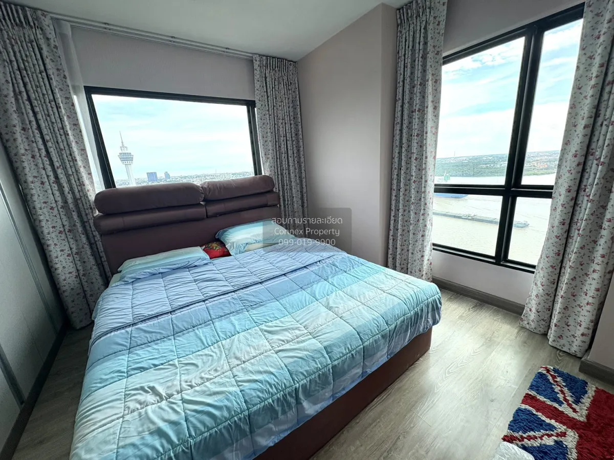 เช่าคอนโด  ไนท์บริดจ์ สกาย ริเวอร์ โอเชี่ยน BTS-ปากน้ำ ปากน้ำ เมื