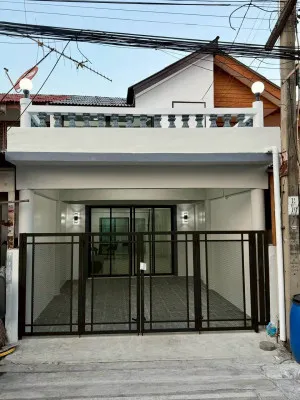 ขายทาวน์เฮ้าส์/ทาวน์โฮม  ทรายทองนิเวศน์ รีโนเวทใหม่ ท่าทราย เมืองนนทบุรี นนทบุรี CX-145083