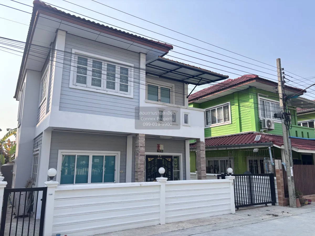For Rent House , Baan Penporn 2 , wide frontage , Thung Khu , Thu 3