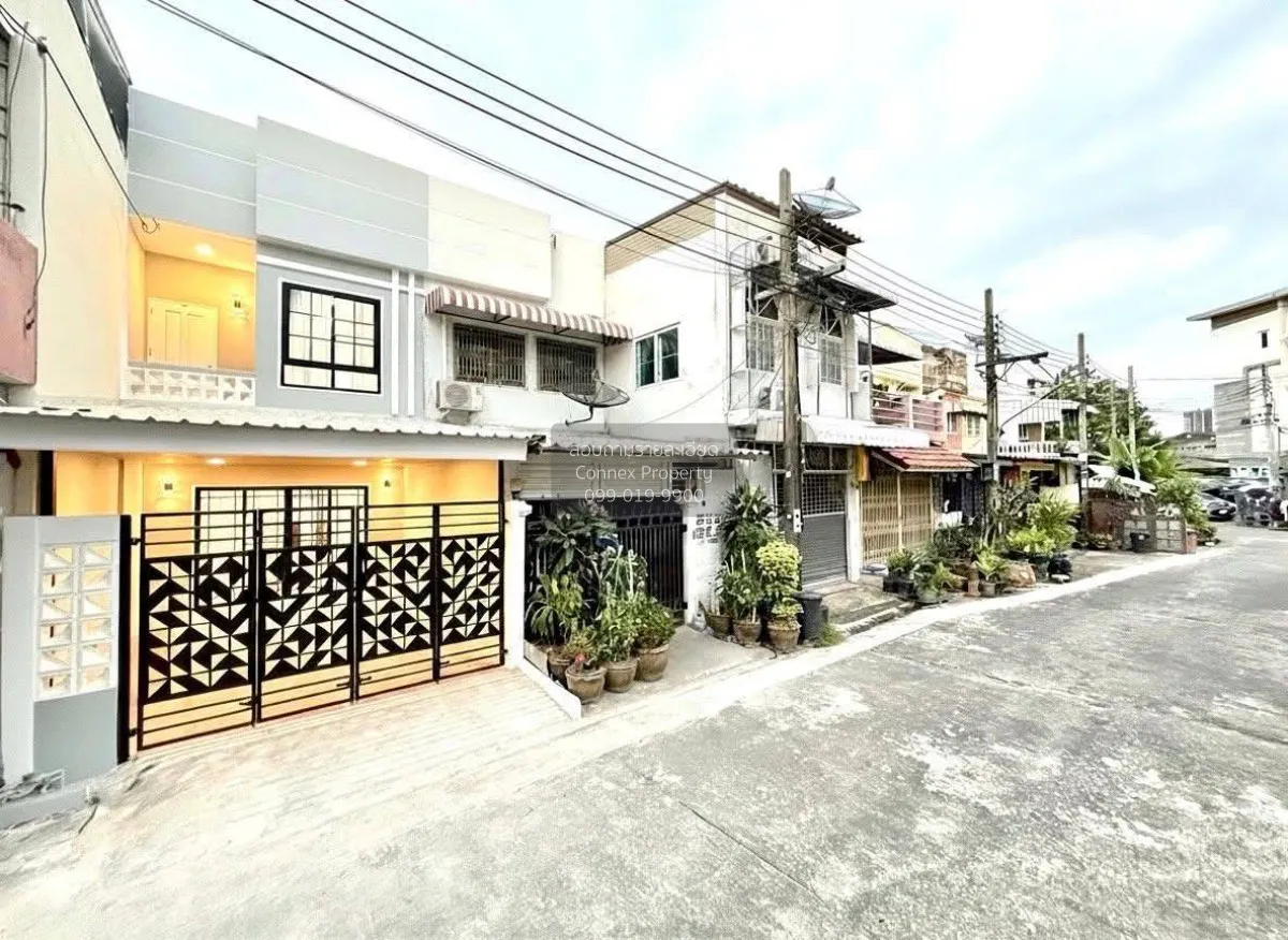 ขายทาวน์เฮาส์ 2 ชั้น พื้นที่ 16 ตารางวา จรัญสนิทวงศ์ 37 บางกอกน้อ 2